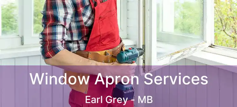  Window Apron Services Earl Grey - MB