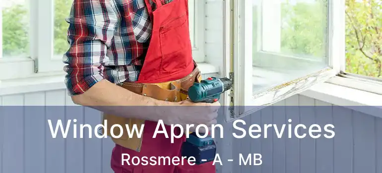  Window Apron Services Rossmere - A - MB