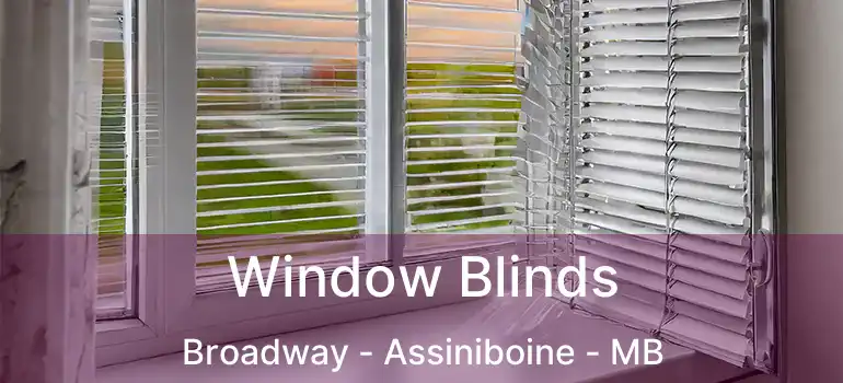  Window Blinds Broadway - Assiniboine - MB