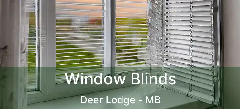  Window Blinds Deer Lodge - MB