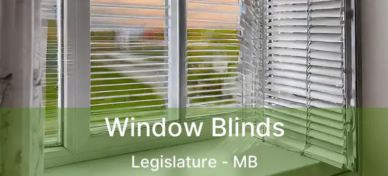  Window Blinds Legislature - MB