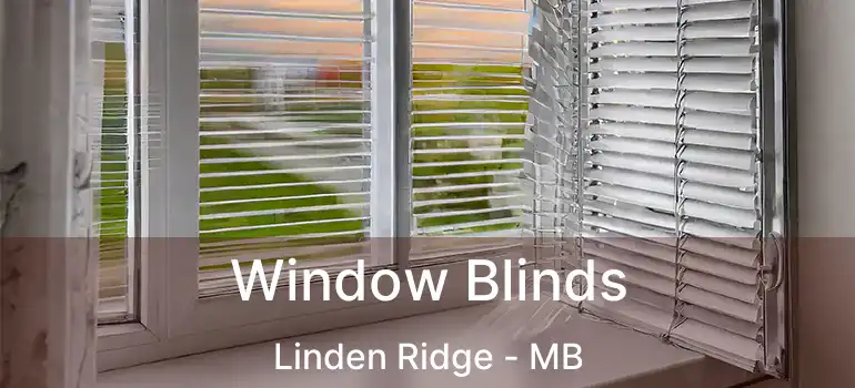  Window Blinds Linden Ridge - MB