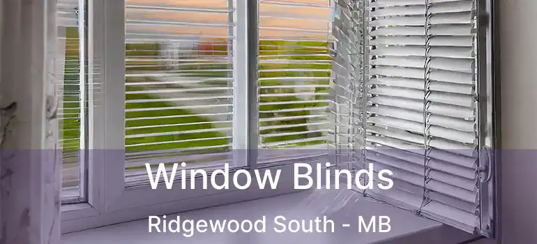  Window Blinds Ridgewood South - MB