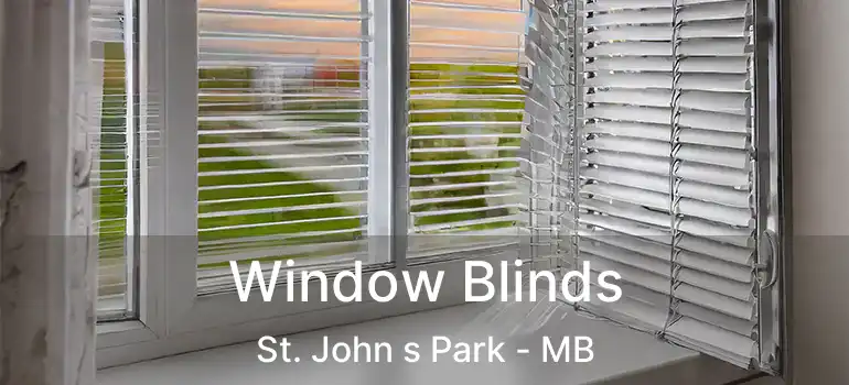  Window Blinds St. John s Park - MB