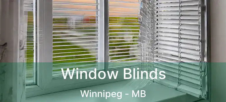  Window Blinds Winnipeg - MB