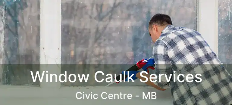  Window Caulk Services Civic Centre - MB