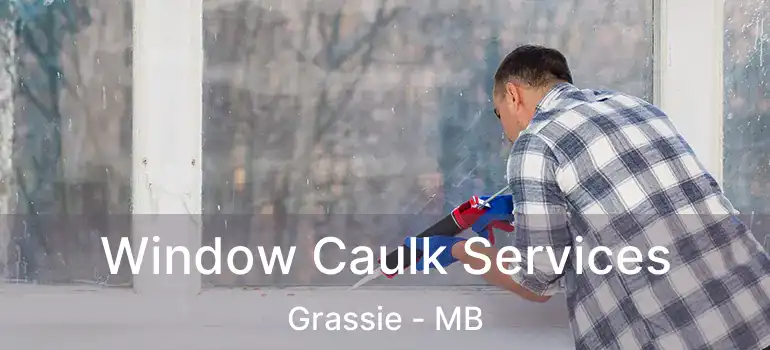  Window Caulk Services Grassie - MB