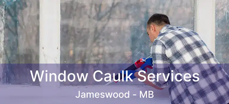  Window Caulk Services Jameswood - MB