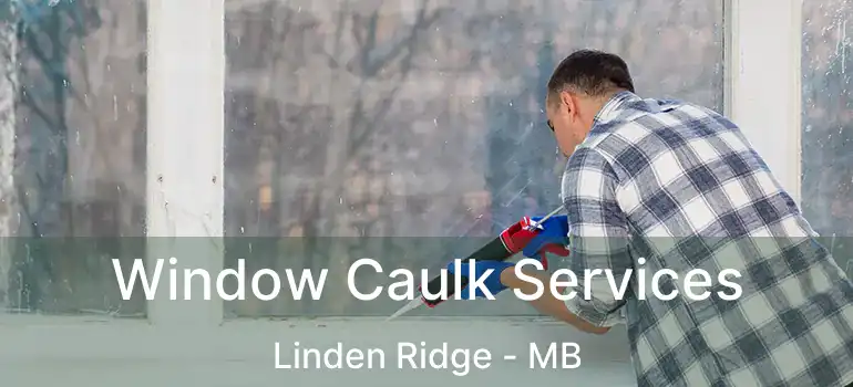  Window Caulk Services Linden Ridge - MB