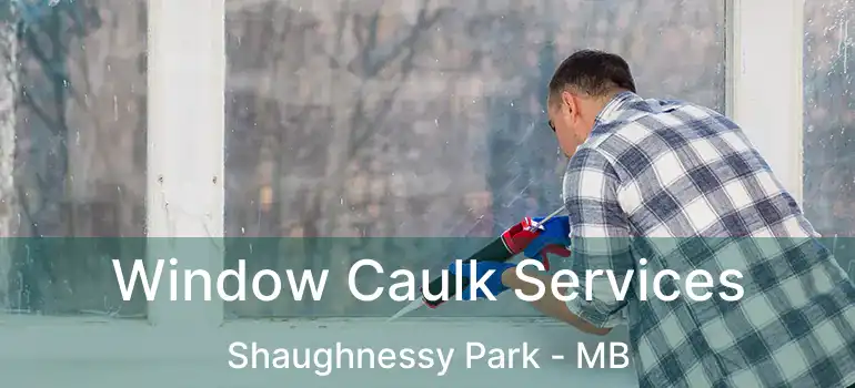  Window Caulk Services Shaughnessy Park - MB