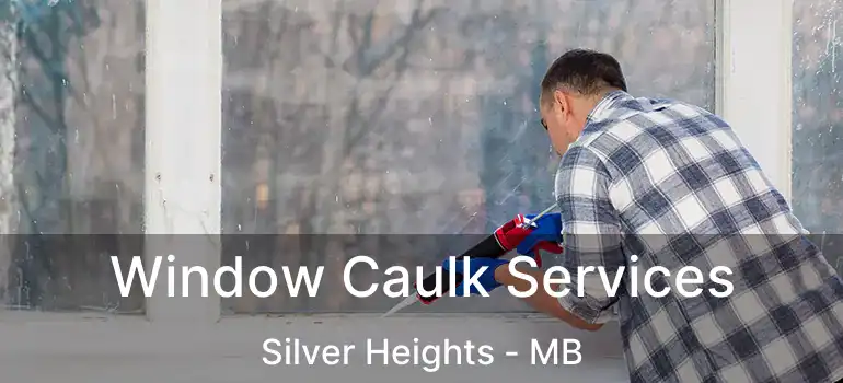  Window Caulk Services Silver Heights - MB