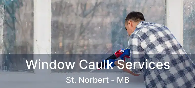  Window Caulk Services St. Norbert - MB