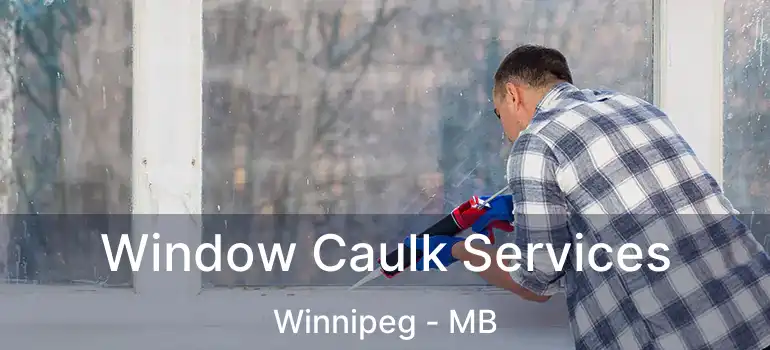  Window Caulk Services Winnipeg - MB