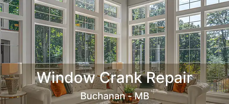  Window Crank Repair Buchanan - MB