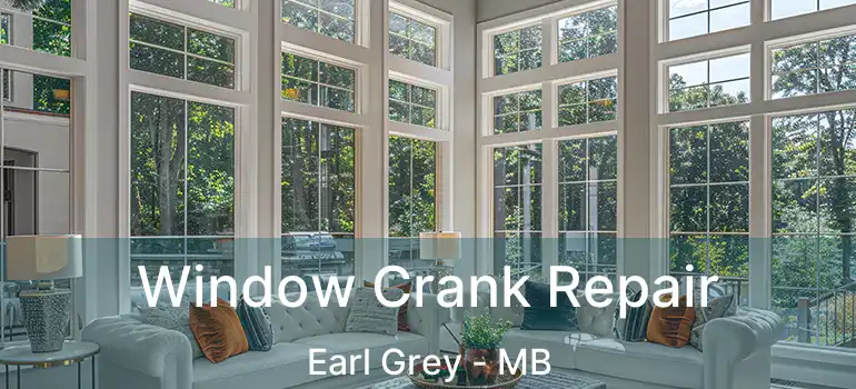  Window Crank Repair Earl Grey - MB