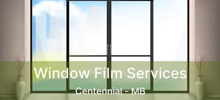  Window Film Services Centennial - MB