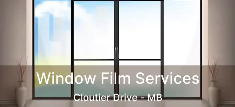  Window Film Services Cloutier Drive - MB