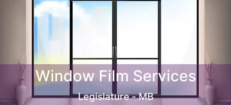  Window Film Services Legislature - MB
