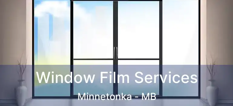  Window Film Services Minnetonka - MB