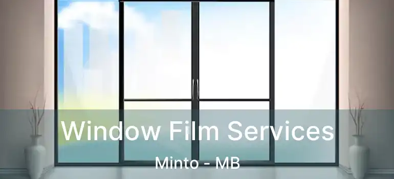  Window Film Services Minto - MB