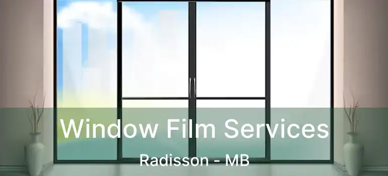  Window Film Services Radisson - MB