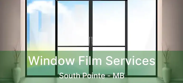  Window Film Services South Pointe - MB