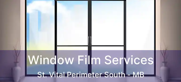  Window Film Services St. Vital Perimeter South - MB