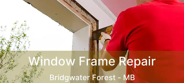  Window Frame Repair Bridgwater Forest - MB
