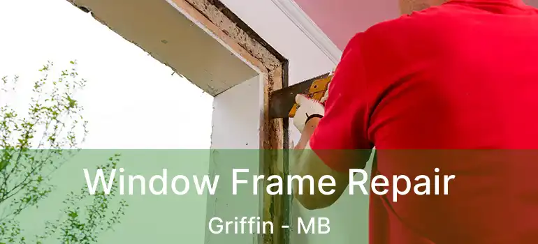  Window Frame Repair Griffin - MB