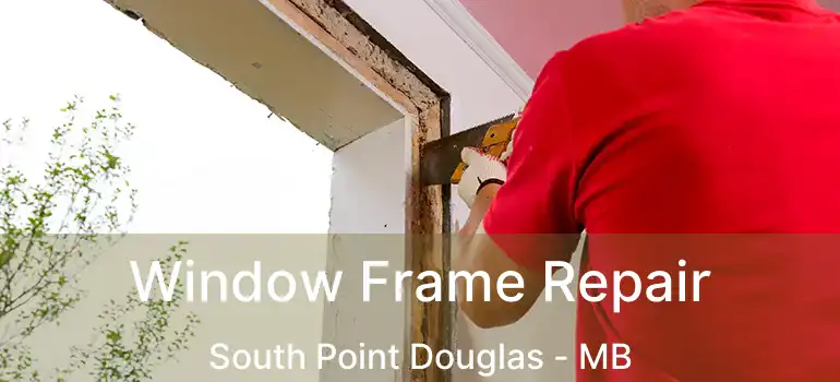  Window Frame Repair South Point Douglas - MB