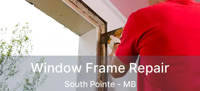  Window Frame Repair South Pointe - MB