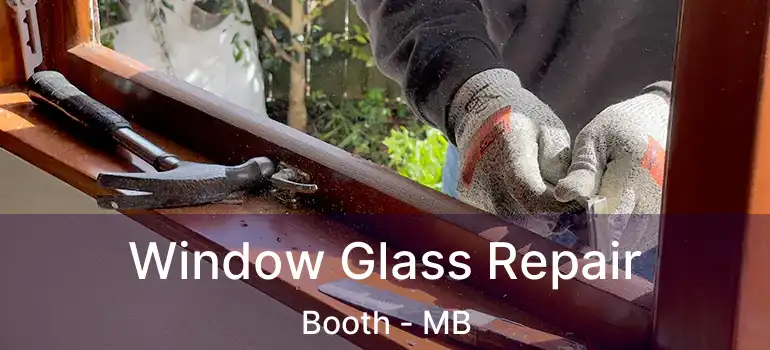  Window Glass Repair Booth - MB