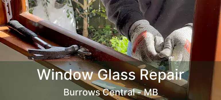  Window Glass Repair Burrows Central - MB