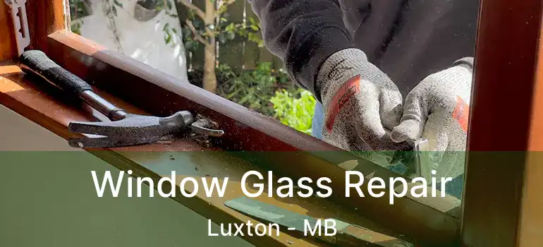  Window Glass Repair Luxton - MB