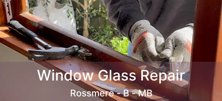  Window Glass Repair Rossmere - B - MB