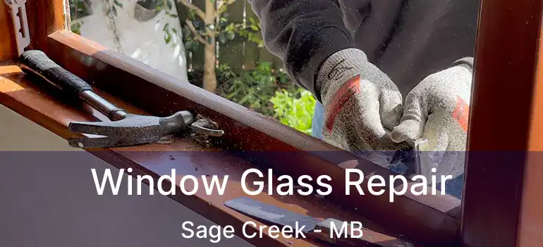  Window Glass Repair Sage Creek - MB