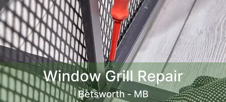  Window Grill Repair Betsworth - MB