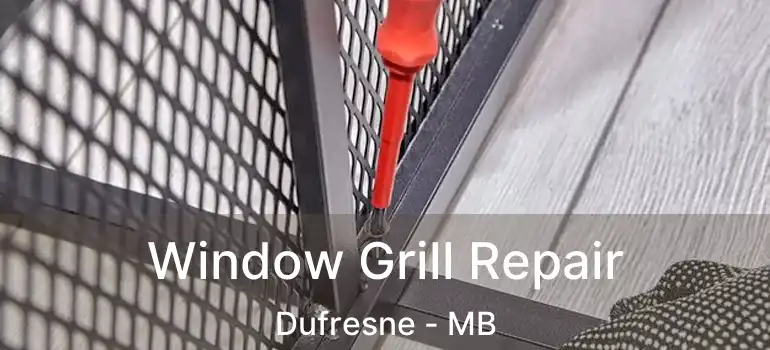  Window Grill Repair Dufresne - MB
