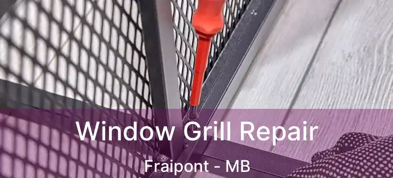  Window Grill Repair Fraipont - MB