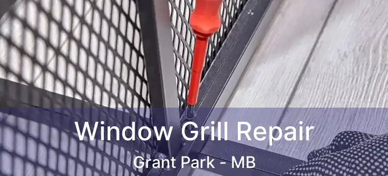  Window Grill Repair Grant Park - MB