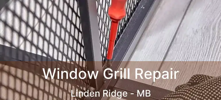  Window Grill Repair Linden Ridge - MB