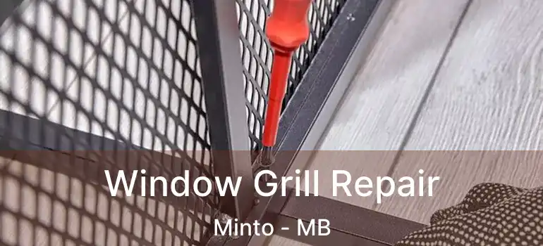  Window Grill Repair Minto - MB