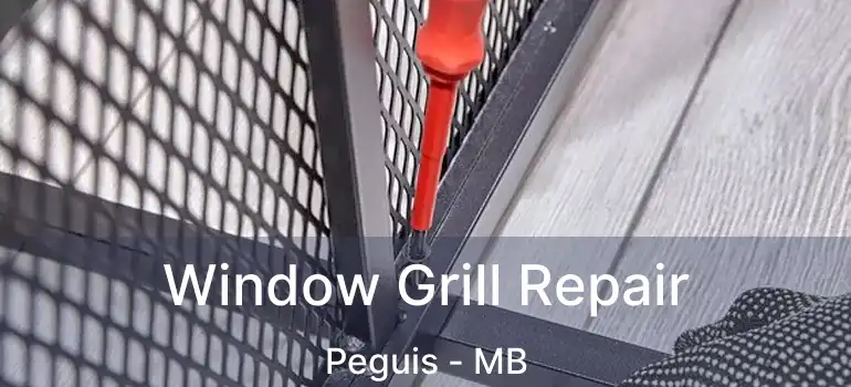  Window Grill Repair Peguis - MB