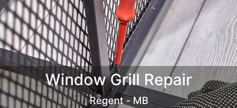  Window Grill Repair Regent - MB