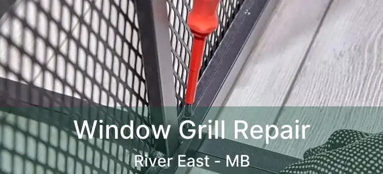  Window Grill Repair River East - MB