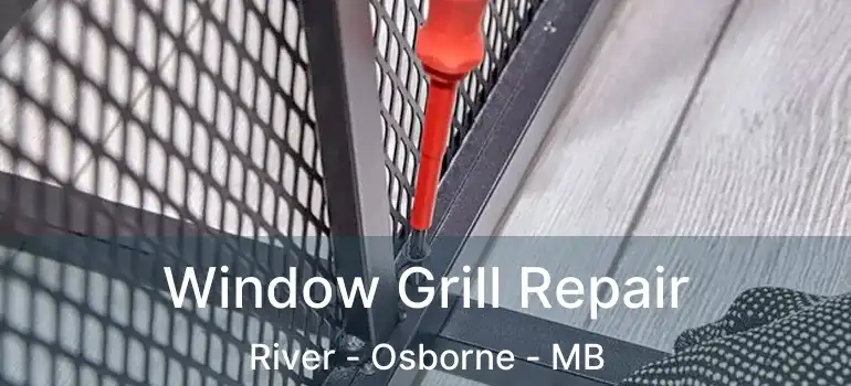  Window Grill Repair River - Osborne - MB
