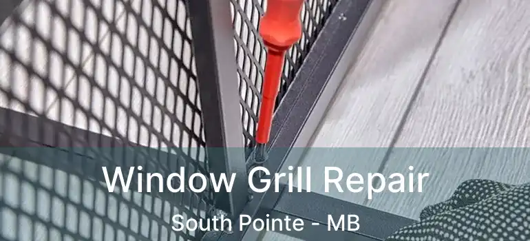  Window Grill Repair South Pointe - MB
