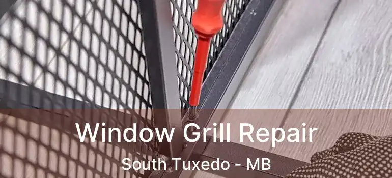  Window Grill Repair South Tuxedo - MB