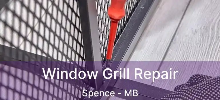  Window Grill Repair Spence - MB
