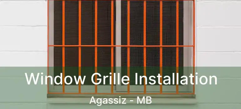  Window Grille Installation Agassiz - MB